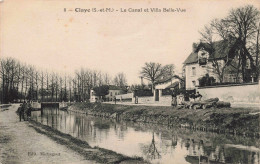 77 - CLAYE - S14370 - Le Canal Et Villa Belle Vue - L23 - Claye Souilly