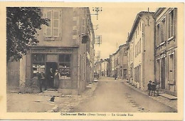 CPA Celles-sur-Belle La Grande Rue - Celles-sur-Belle