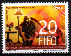 Polynésie Française 2023 - Festival International Du Film Docu, Océanie - 1 Val Neufs // Mnh - Unused Stamps