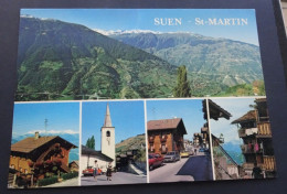 Suen - St. Martin - Vue Du Val D'Hérens Et Du Val Des Dix Depuis Les Villages De Suen-St.Martin - # 8217 - Saint-Martin