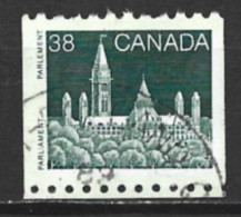 Canada 1989. Scott #1194A (U) Parliament (Library) - Roulettes