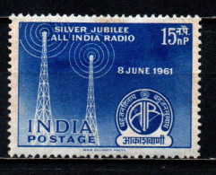 INDIA - 1961 - 25th Anniv. Of All India Radio - MH - Unused Stamps