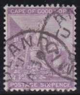 Cape Of Good Hope          .   SG    .  52    .    O   .      Cancelled - Cabo De Buena Esperanza (1853-1904)