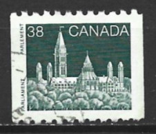 Canada 1989. Scott #1194A (U) Parliament (Library) - Markenrollen