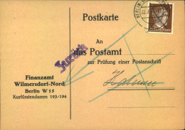 1944, 3 Pf. Hitler Als EF Auf Anschriftenprüfung Ab BERLIN CHARLOTTENBURG 2 - Covers & Documents