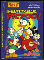 MICKEY-PARADE N° 1301-BIS " IMBATTABLE PICSOU " DE 1977 - Mickey Parade