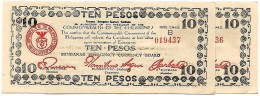 PHILIPPINES Province De MINDANAO  1945 , 10 Pesos #  538     2 Billets à Suivre Pr.NEUFS - Philippines