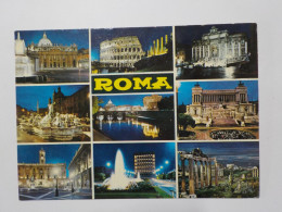ROMA    Multivues - Mehransichten, Panoramakarten