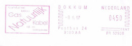 Niederlande Freistempel Dokkum, Gas, Kabel - Meterstamp, EMA - Franking Machines (EMA)