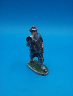 Figurine Aluminium Soldat Quiralu Français Marin Défilant Avec Clairon - Armée Militaire Guerre Matelot Défilé Marine - Quiralu
