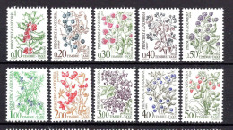Andorre 1985 Taxe N°53 à 62 Série Complète Neuve** Ex N°2  TB  1,60 €  (cote 10 € 10 Valeurs) - Unused Stamps