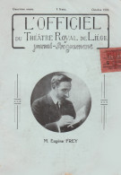 LIEGE 1924 L' Officiel Du Théâtre Royal - Programmes
