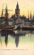 FRANCE - 59 - Dunkerque - Le Port Au Soleil Couchant - Carte Postale Ancienne - Dunkerque