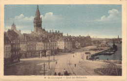 FRANCE - 59 - Dunkerque - Quai Des Hollandais - Carte Postale Ancienne - Dunkerque