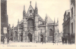 FRANCE - 59 - Dunkerque - L'Eglise Saint-Eloi - Carte Postale Ancienne - Dunkerque