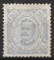 Portuguese Congo – 1894 King Carlos 20 Réis Mint Stamp - Congo Portugais
