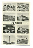 Carte Postale Guerre 1914-18 MEMORIAL De  VERDUN MULTI VUES - Monuments Aux Morts