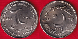 Pakistan 70 Rupees 2021 Km#85 "Diplomatic Relations With China" UNC - Pakistan