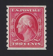 US #393 1910 Carmine Wmk 190 Perf 8.5 Vert Mint OG LH VF SCV $47.50 - Unused Stamps