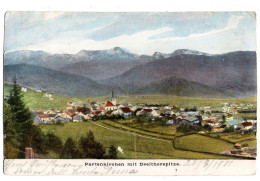 Allemagne--Garmisch-Partenkirchen --1901--Partenkirchen Mit Dreithorspitze...colorisée..timbre..cachet EIBSEE - Garmisch-Partenkirchen