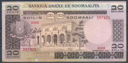 °°° SOMALIA 20 SOMALI SHILLINGS 1981 °°° - Somalië