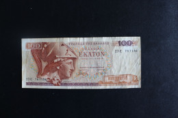 Billet - Grèce - 100 Drachmai - Ekaton - 1978 - Grèce