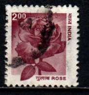 INDIA - 2002 - Rose - USATO - Gebruikt
