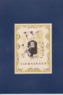 Carte Parfumée > Ancienne Les Parfums Clersanges Plaisir D'aimer - Anciennes (jusque 1960)