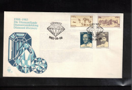 South West Africa 1983 Minerals - Gemstones Diamond Discovery FDC - Minéraux