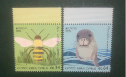 Cyprus 2021 - Europa Stamps - Endangered National Wildlife. - Autres & Non Classés