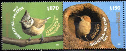 ARGENTINA 2022. Joint Issue With Poland, Birds (2), Mint NH - Unused Stamps