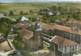 Spincourt (55 Meuse) En Avion Au Dessus De ... L'église - édit. Sofer CPSM N&B Colorisée GF - Spincourt