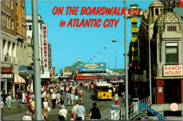 New Jersey Atlantic City Scene On The Boardwalk Woolworth - Atlantic City