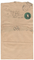 1908 USA, United States, US - Waterbury To Locle, Switzeland - Stationery, Envelope - - 1901-20