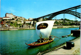 (2 Q 11) Portugal - Porto , River With Ship & Bridge (with Wine Barrel) - Ponts