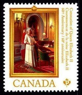 Canada (Scott No.2644 - 60e Couronnement De La Reine / 60th Queen Coronation) (**) Autocollant / Adhesive - Neufs