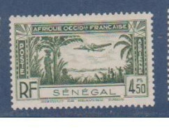 SENEGAL           N° YVERT  :    PA 15   NEUF SANS CHARNIERE        ( NSCH 2/ 43    ) - Airmail