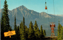 Canada Jasper Sky Tram With Pyramid Mountain In Background - Jasper