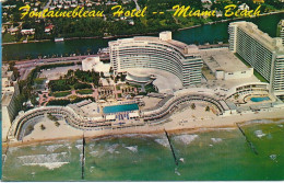 CPM -24875-USA (floride)-Miami Beach -Fontainebleau Hotel En Vue Aérienne-Envoi Gratuit - Miami Beach