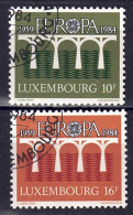 Luxemburg 1984 - EUROPA, Nr. 1098 - 1099, Gestempelt / Used - Usados