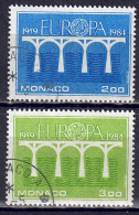 Monaco 1984 - EUROPA, Nr. 1622 - 1623, Gestempelt / Used - Usados