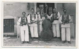 SESTINE (Croatie) - CPA Photo - Groupe De Musiciens En Costume Local - Croazia