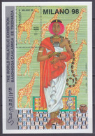 1998	Somalia 	692/B49	Fauna - Giraffe	13,00 € - Jirafas