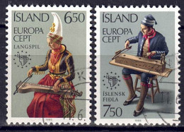 Island 1985 - EUROPA, Nr. 632 - 633, Gestempelt / Used - Gebruikt