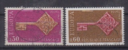 EUROPA - CEPT - Michel - 1968 - FRANKRIJK - Nr 1621/22 - Gest/Obl/Us - 1968