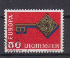 EUROPA - CEPT - Michel - 1968 - LIECHTENSTEIN - Nr 495 - Gest/Obl/Us - 1968