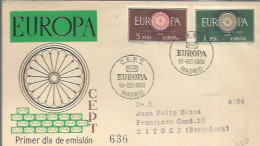 FDC 1960  CERTIFICADA - FDC