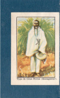 Chromo AFRIQUE MADAGASCAR Vieux HOVAS 60 X 40 Mm Pub: Chocolat D'Annecy RARE Colonies Françaises 2 Scans - Autres & Non Classés