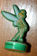 Rare Tampon Encreur Vintage (encre Verte) "Fée Clochette - Tinker Bell Fairy" Walt Disney - Peter Pan - Cachet Encreur - Disney