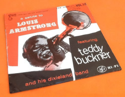 Vinyle 33 Tours Teddy Buckner And His Dixieland Band A Salute To Louis Armstrong (1957) - Jazz